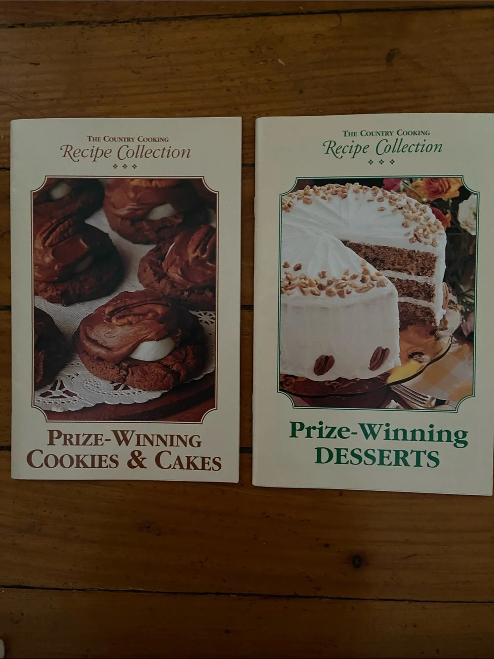 Vintage Prize-Winning Desserts Cookies Cakes cake cookie baking cookbook dessert
